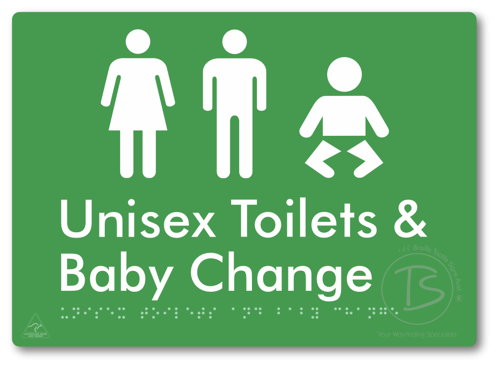 Unisex Toilets & Baby Change