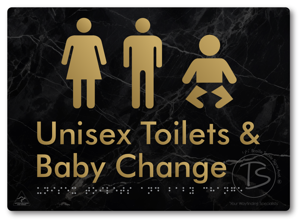 Unisex Toilets & Baby Change