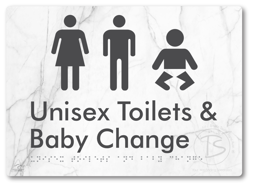 Unisex Toilets & Baby Change