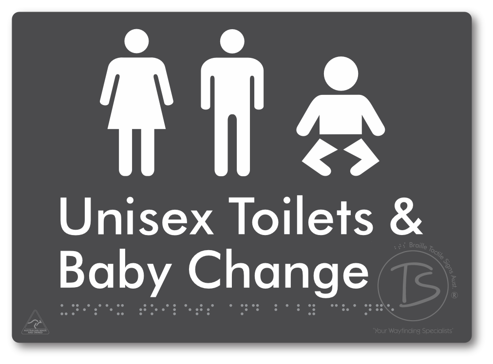 Unisex Toilets & Baby Change