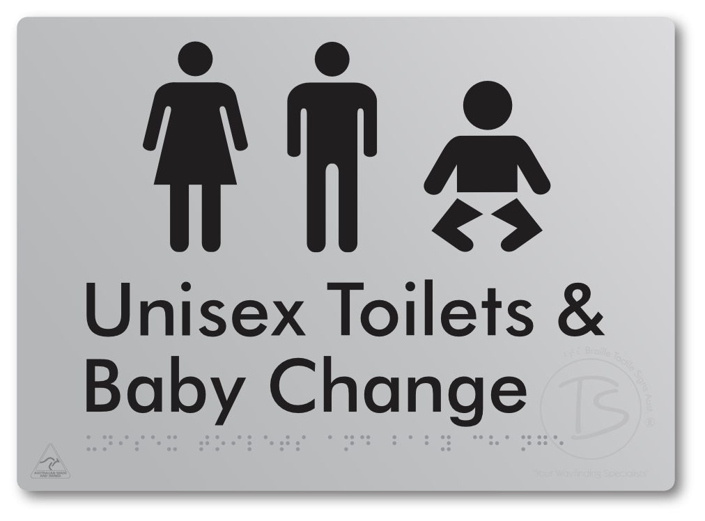 Unisex Toilets & Baby Change