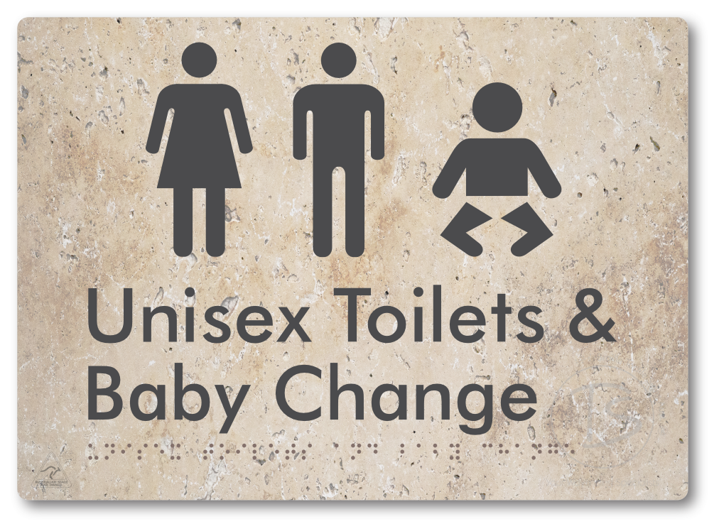 Unisex Toilets & Baby Change