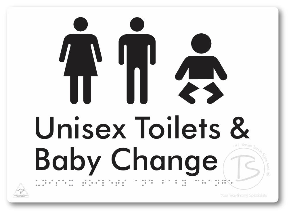 Unisex Toilets & Baby Change