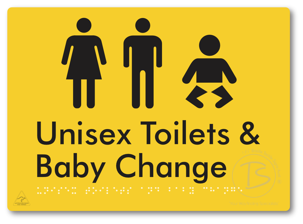 Unisex Toilets & Baby Change