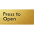 Press to Open