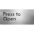Press to Open