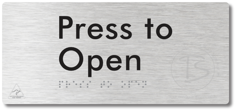 Press to Open