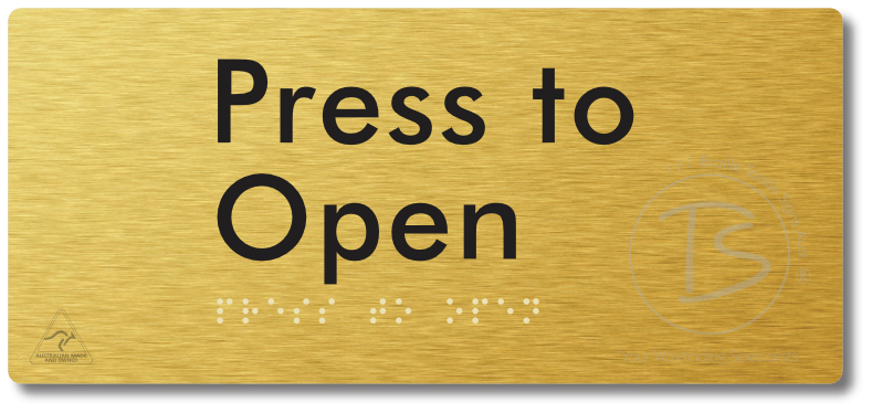 Press to Open