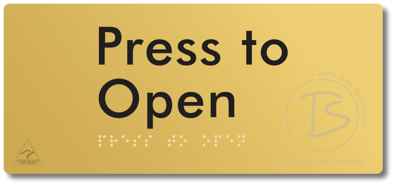 Press to Open