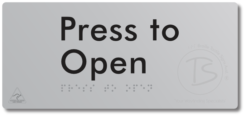 Press to Open