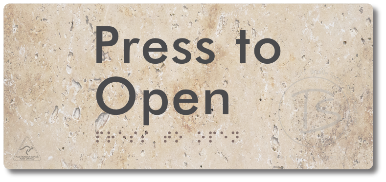 Press to Open