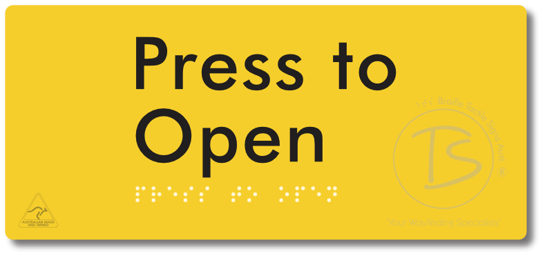 Press to Open