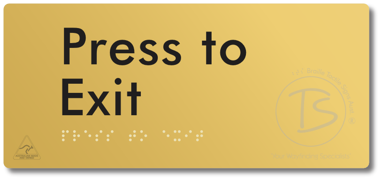 Press to Exit