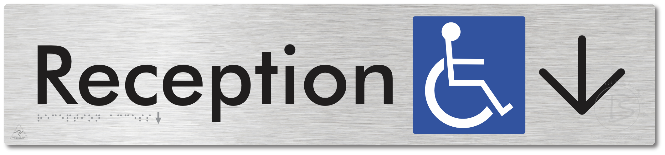Reception Access with Large Directional Arrow