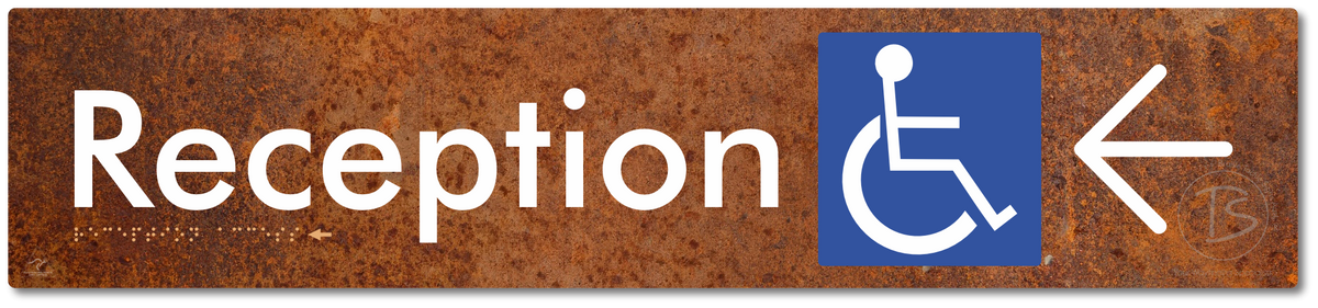 Reception Access with Large Directional Arrow