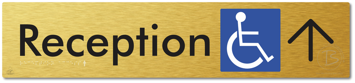 Reception Access with Large Directional Arrow