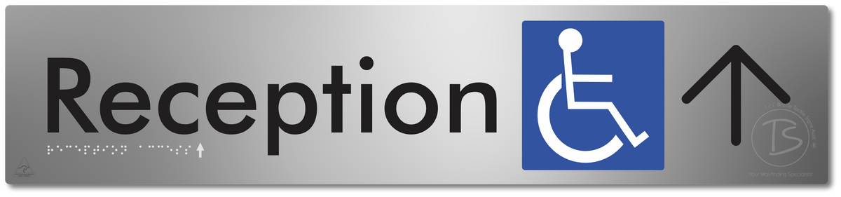 Reception Access with Large Directional Arrow