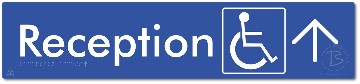 Reception Access with Large Directional Arrow
