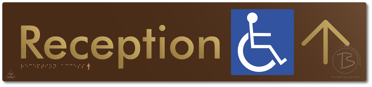 Reception Access with Large Directional Arrow