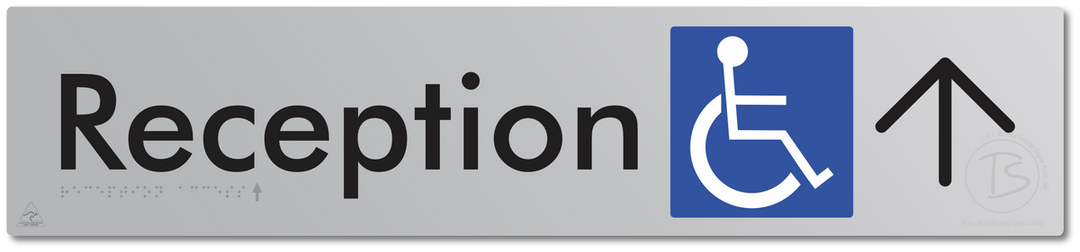 Reception Access with Large Directional Arrow