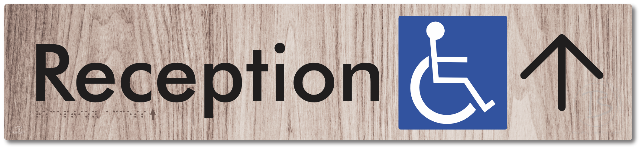 Reception Access with Large Directional Arrow