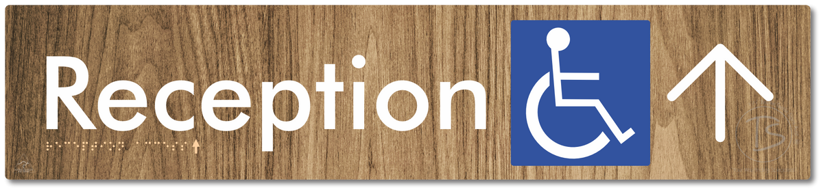 Reception Access with Large Directional Arrow