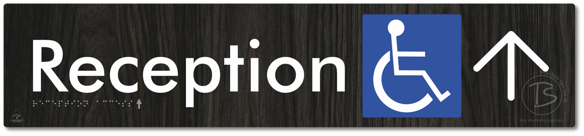 Reception Access with Large Directional Arrow
