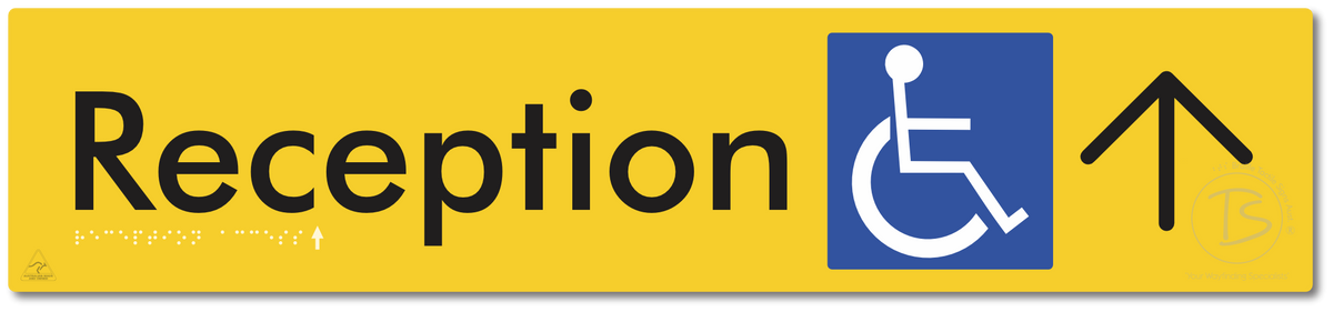 Reception Access with Large Directional Arrow