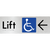 Lift Access w/ Large Arrow