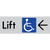 Lift Access w/ Large Arrow