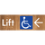 Lift Access w/ Large Arrow