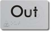 Out - Braille Tactile Signs Aust.