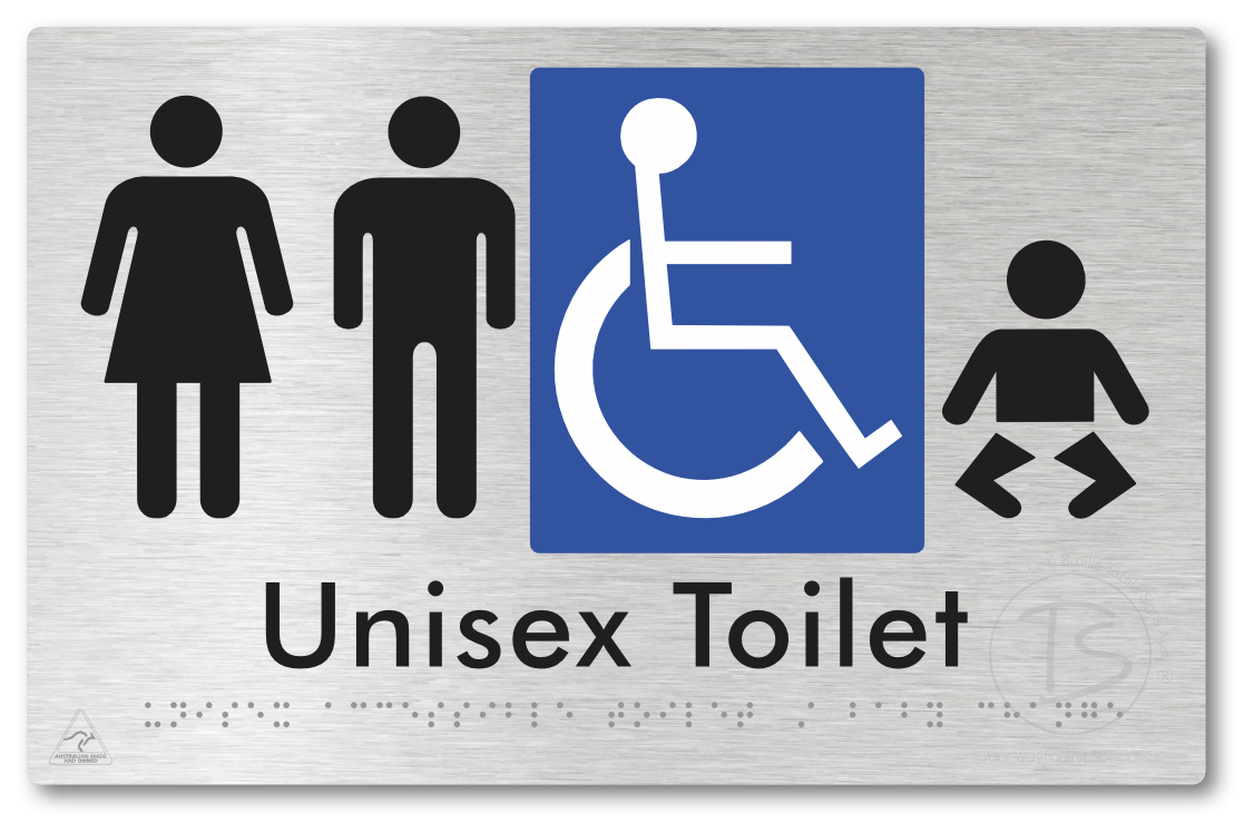 Unisex Accessible Toilet Baby Change