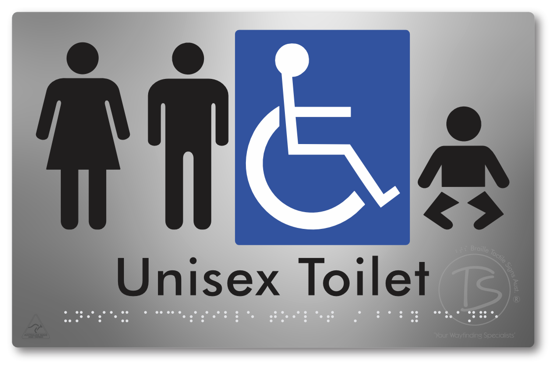 Unisex Accessible Toilet Baby Change