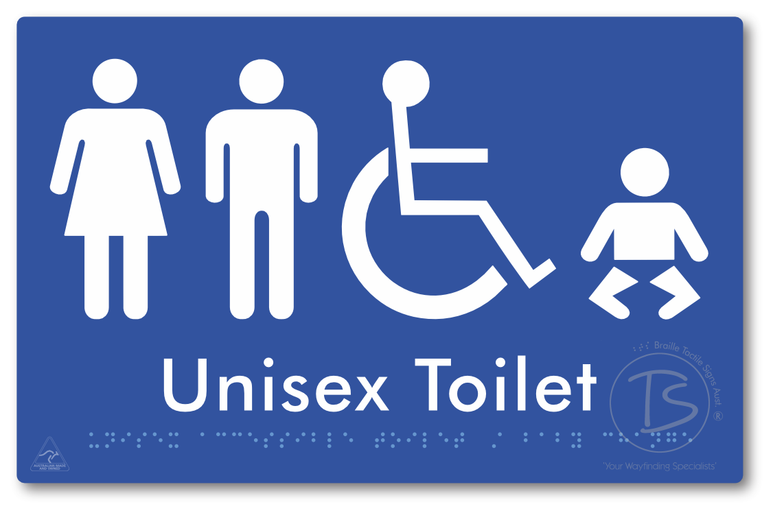 Unisex Accessible Toilet Baby Change