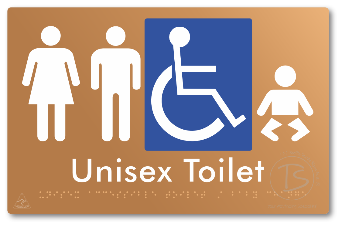 Unisex Accessible Toilet Baby Change