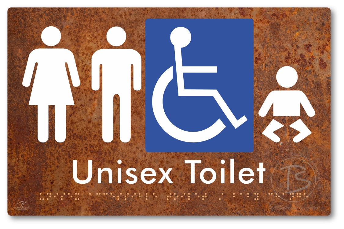 Unisex Accessible Toilet Baby Change