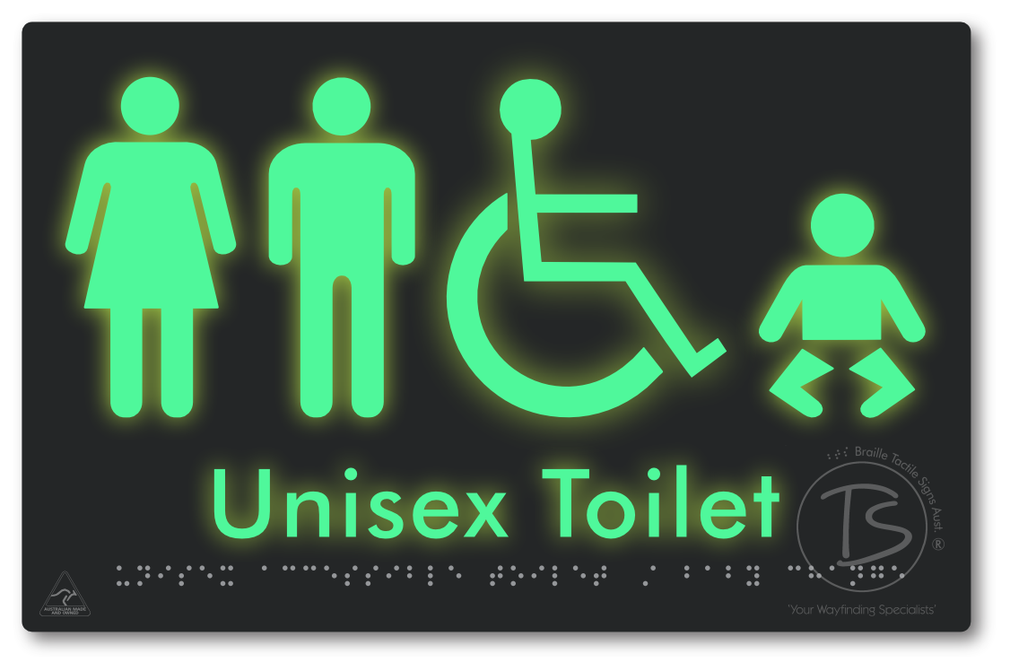 Unisex Accessible Toilet Baby Change