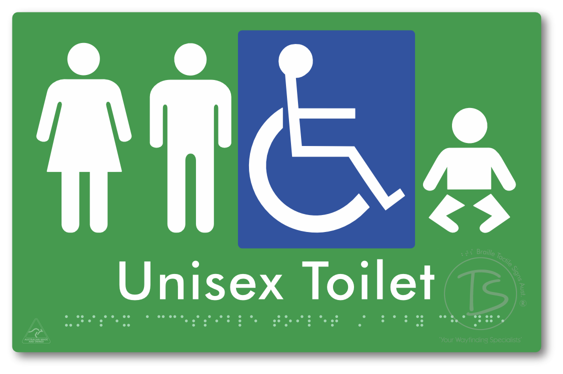 Unisex Accessible Toilet Baby Change