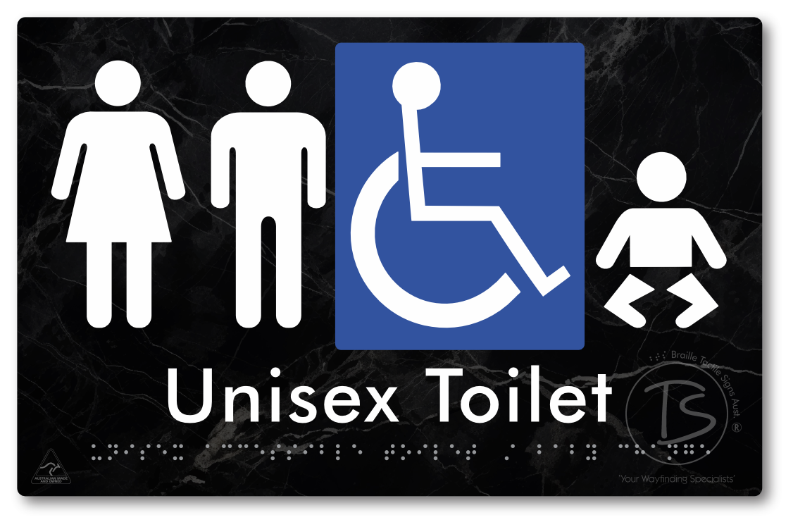 Unisex Accessible Toilet Baby Change