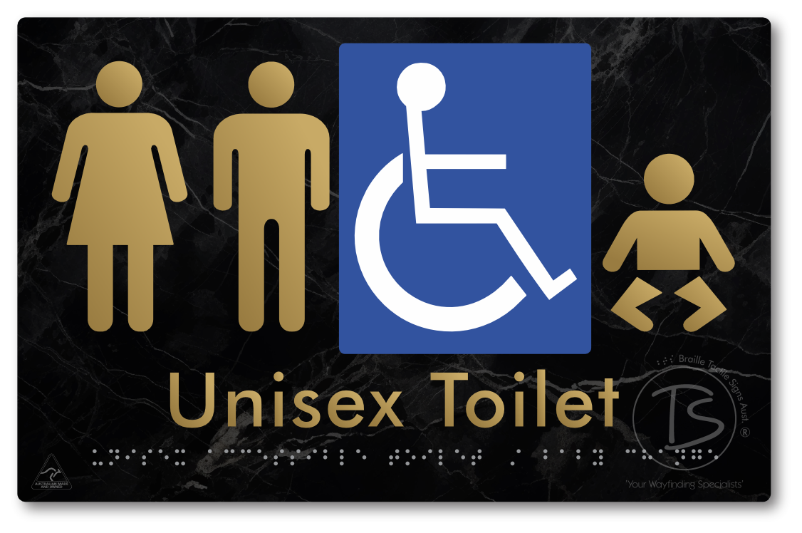Unisex Accessible Toilet Baby Change