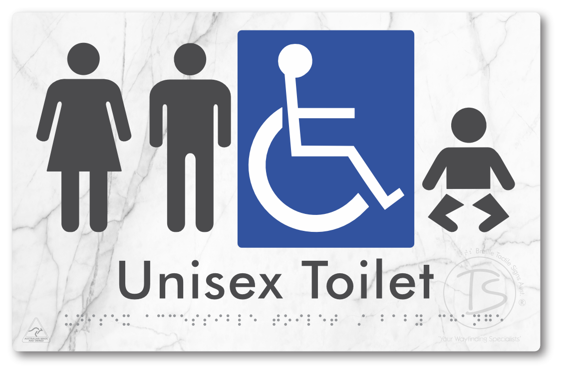 Unisex Accessible Toilet Baby Change