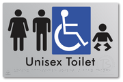 Unisex Accessible Toilet Baby Change