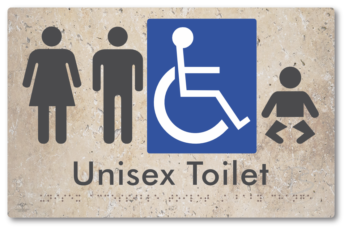 Unisex Accessible Toilet Baby Change