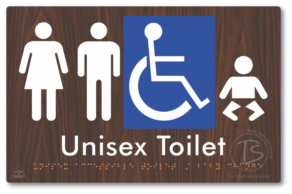 Unisex Accessible Toilet Baby Change