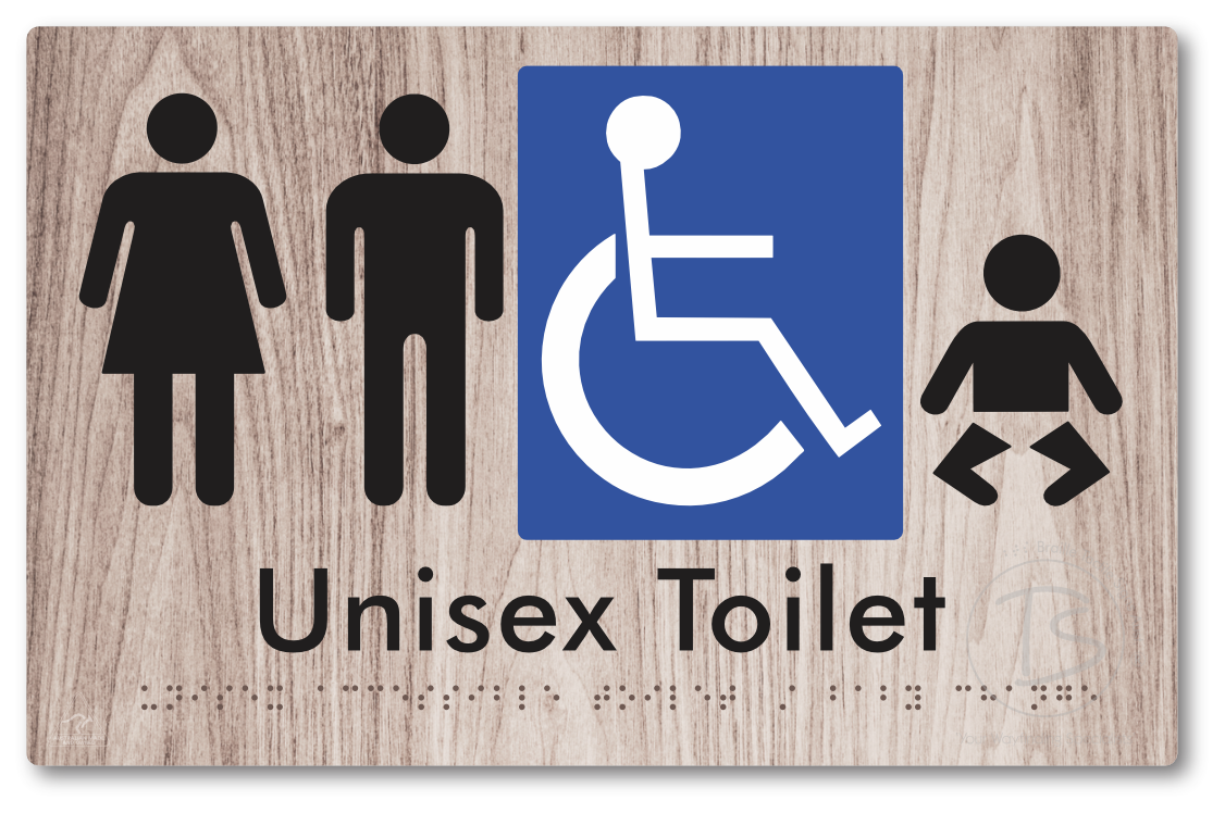 Unisex Accessible Toilet Baby Change