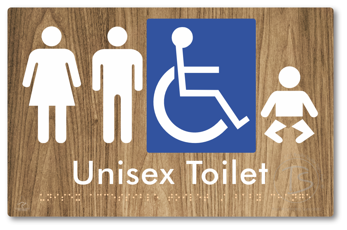 Unisex Accessible Toilet Baby Change