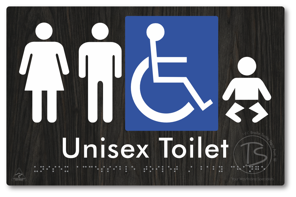 Unisex Accessible Toilet Baby Change