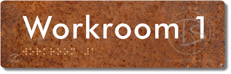 Workroom 1 - Braille Tactile Signs Aust.