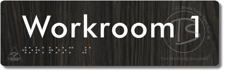 Workroom 1 - Braille Tactile Signs Aust.